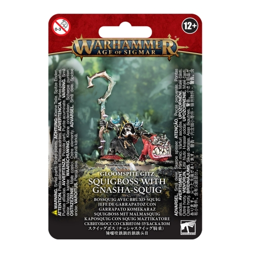 Cheap Miniature Gloomspite Gitz Squigboss with Gnasha-squig from Games Workshop